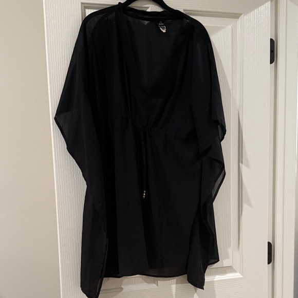 Echo Black Swim Coverup - Picture 1 of 4